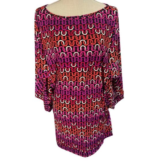 NWOT Trina Turk Echo Swim Tunic Cover Up. Size Large - Picture 1 of 4